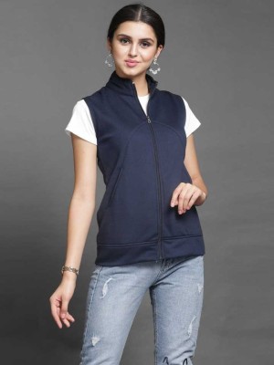 TANDUL Sleeveless Solid Women Jacket