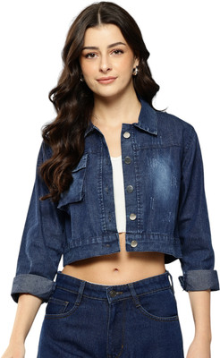 Aarika Full Sleeve Embellished Women Denim Jacket