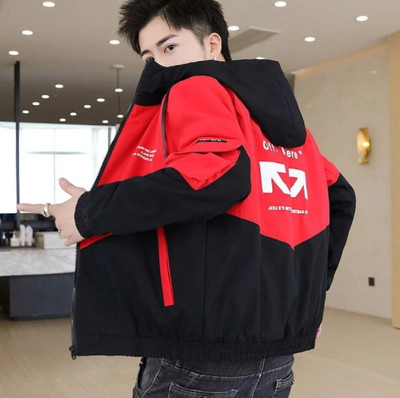 ZYRONA Full Sleeve Colorblock Men Jacket