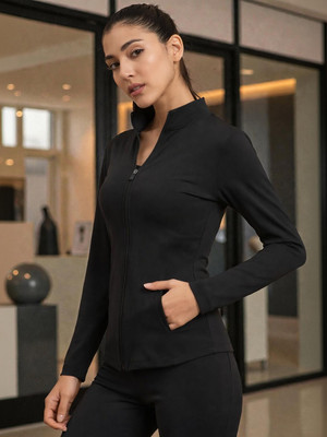HZONIC Full Sleeve Solid Women Jacket