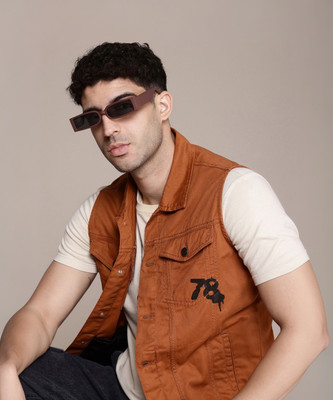 Roadster Sleeveless Solid Men Jacket