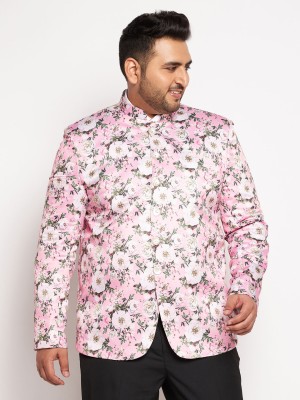 VASTRAMAY PLUS Full Sleeve Floral Print Men Jacket