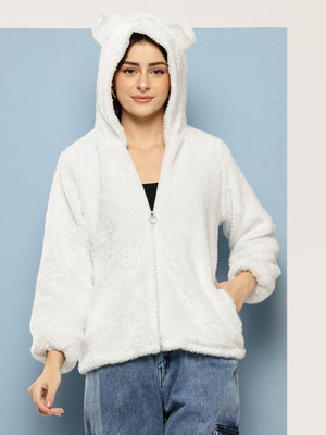 Aarika Full Sleeve Self Design Women Jacket