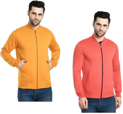 IndiWeaves Full Sleeve Solid Men Jacket