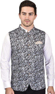 PRINTCULTR Sleeveless Printed Men Jacket