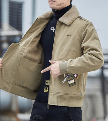 JAMMYandKAMMO Full Sleeve Solid Men Jacket