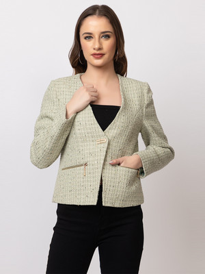 TWENTY ME Full Sleeve Self Design Women Jacket