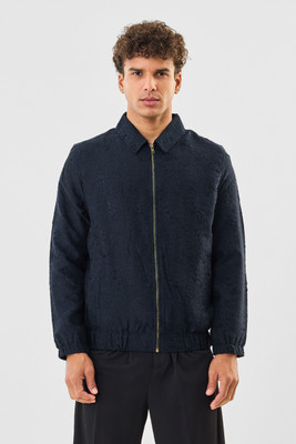 Snitch Full Sleeve Self Design Men Jacket