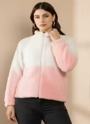 USA Fantasy Full Sleeve Colorblock Women Jacket