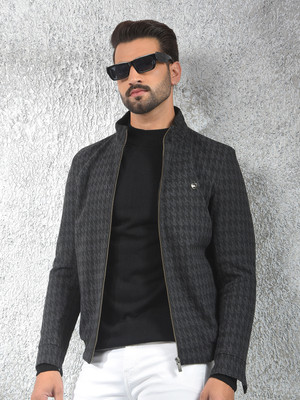 CRIMSOUNE CLUB Full Sleeve Self Design Men Jacket