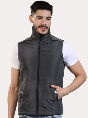 Spirit Sleeveless Solid Men Jacket