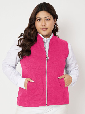 BRINNS Sleeveless Solid Women Jacket