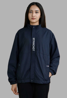 Rozebee Full Sleeve Solid, Printed Women Jacket