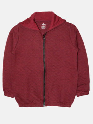 KiddoPanti Full Sleeve Solid Boys Jacket