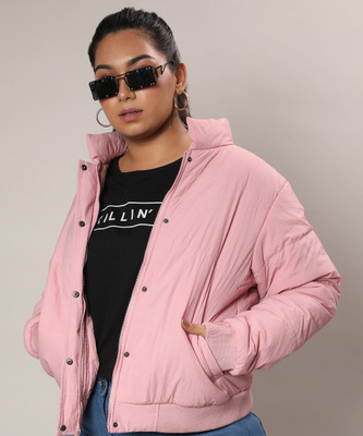 Instafab Plus Full Sleeve Solid Women Jacket