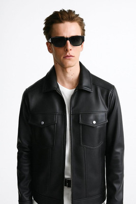 INM Full Sleeve Solid Men Jacket