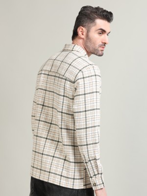 Stitchx Full Sleeve Checkered Men Jacket