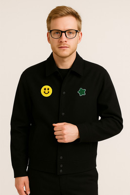 Alvis9 Full Sleeve Applique Men Jacket