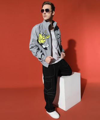 Brayles Full Sleeve Graphic Print Men Jacket