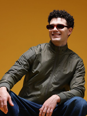 HERE&NOW Full Sleeve Solid Men Jacket