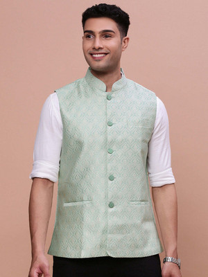 SHOWOFFFF Sleeveless Solid Men Jacket