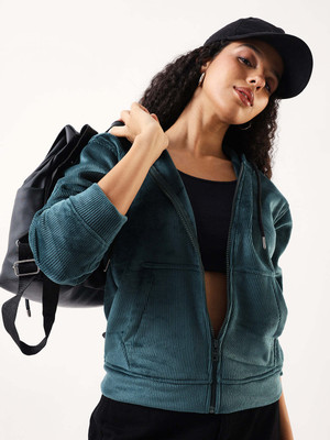 DL Woman Full Sleeve Striped Women Jacket