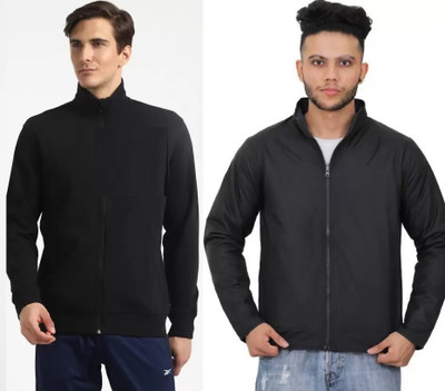 JVBRANGI Full Sleeve Solid Men Jacket