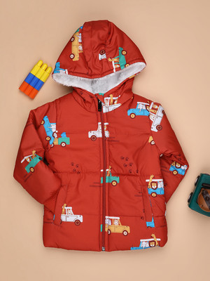 V-MART Full Sleeve Printed Baby Boys Jacket