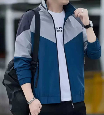 Rozebee Full Sleeve Solid Men Jacket