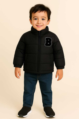 KIDSfabriction Full Sleeve Solid, Embroidered Boys & Girls Jacket