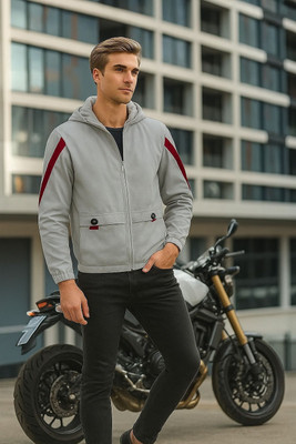 PLATINUMCARTZ Full Sleeve Self Design Men Jacket