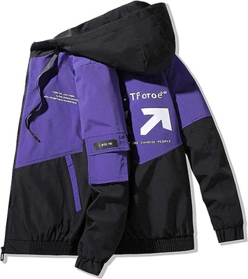 UNREST Full Sleeve Colorblock Men Jacket