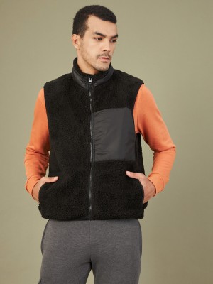 MASCLN SASSAFRAS Sleeveless Colorblock Men Jacket