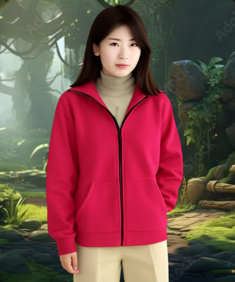 Lecowar Full Sleeve Solid Women Jacket