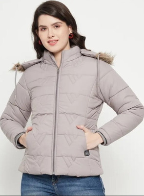 MIT Full Sleeve Solid Girls Jacket