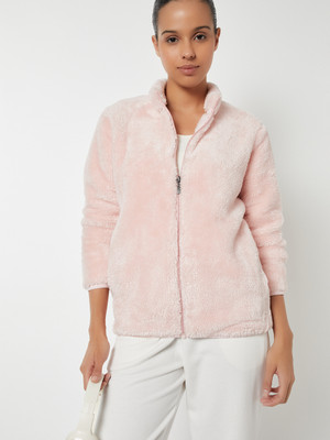 MAX Full Sleeve Self Design Women Jacket