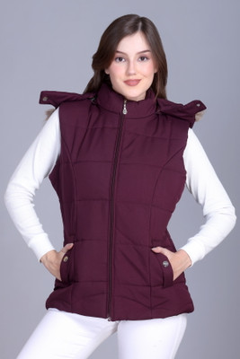 BARSTOW Sleeveless Solid Women Jacket