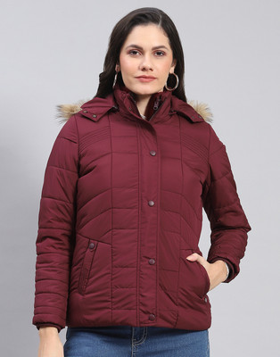 MONTE CARLO Full Sleeve Solid Women Jacket