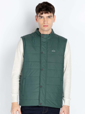 Status Quo Sleeveless Solid Men Jacket