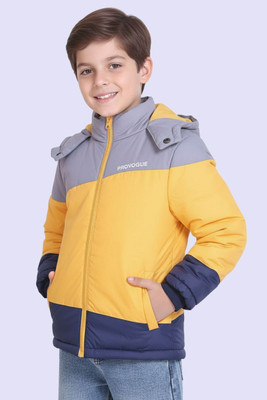 PROVOGUE Full Sleeve Colorblock Boys Jacket
