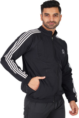 GOTO Full Sleeve Striped Men Jacket