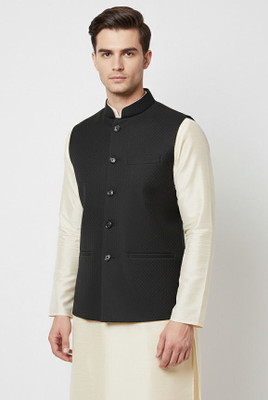 FEMIT Sleeveless Solid Men Jacket