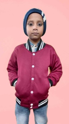 Amarcom Full Sleeve Solid Boys Jacket