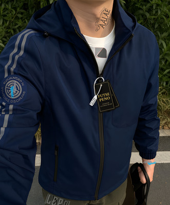 FUTSE PENO Full Sleeve Applique Men Jacket