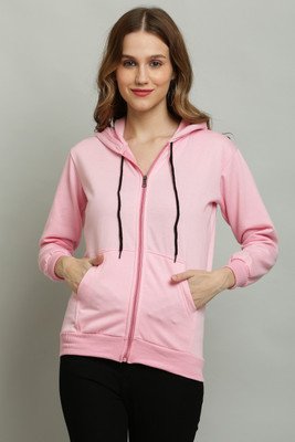 BRIGHTFLY Full Sleeve Solid Women Jacket
