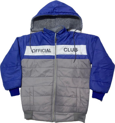 official club Full Sleeve Solid Boys Jacket