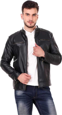Reksans Full Sleeve Solid Men Jacket
