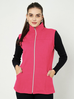 BRINNS Sleeveless Solid Women Jacket