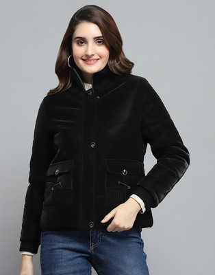 MONTE CARLO Full Sleeve Solid Women Jacket