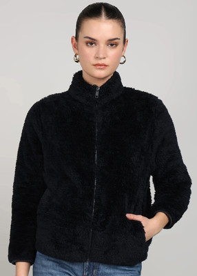 Alan Jones Full Sleeve Self Design Women Jacket